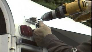 HORSE TRAILER AWNING INSTALLATION [upl. by Eidde26]