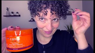 How to Get Curly Hair in 3 minutes with CantuBlack men and women [upl. by Atrice565]