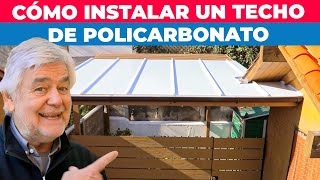 Cómo instalar un kit de techo de policarbonato [upl. by Melleta]