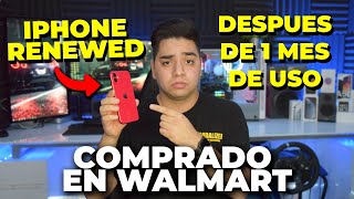 ¿QUE PASO CON MI IPHONE REACONDICIONADO de Walmart México  1 MES DESPUES [upl. by Maguire]