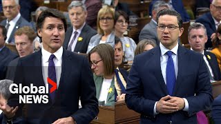 Trudeau grilled by Poilievre over 162000 Jamaica family trip [upl. by Aicilram238]