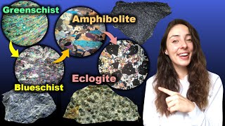 Metamorphism of Basalt amp Gabbro  Metabasite Mineral Assemblages  GEO GIRL [upl. by Atrahc549]