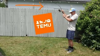 What Will Snap First My Fishing Line or My Rod From Temu [upl. by Helli554]