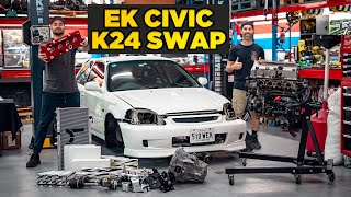 We put a 500 engine in our 10000 Civic [upl. by Lean]