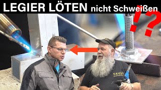 Legier LÖTEN besser als Schweißen Vom Fachmann erklärt  Igor Welder [upl. by Valdes810]