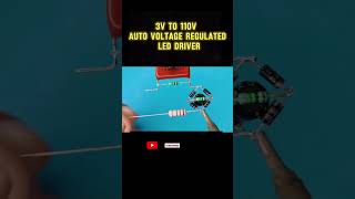 Universal LED Driver  3V to 110V auto adjust Voltage diy hack [upl. by Ojela]