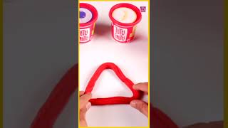 Shapes Song shorts diy playdoh learning preschool educational [upl. by Holly368]