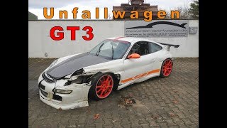 Porsche 997 GT3 Unfallwagen  Ankauf wwwcrashsportwagende [upl. by Jaal]