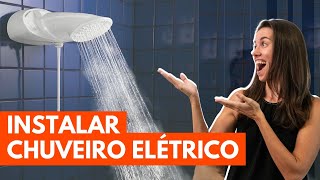 CHUVEIRO ELÉTRICO  jeito fácil e seguro de instalar [upl. by Kitarp995]