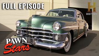 Pawn Stars Behind the Wheel of a Legendary 1950s Chrysler S13 E15  Full Episode [upl. by Halil]