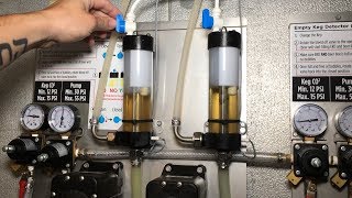 How to Clean A Long Draw Bottoms Up Draft Beer System [upl. by Enelav]