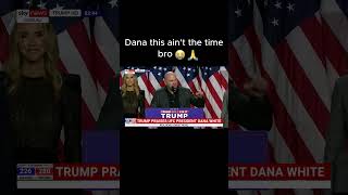 BRO CANNOT STOP 😭 shorts danawhite ufc ufcmemes donaldtrump [upl. by Nedry295]