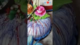 500gm cake decoration viralshorts video 1million [upl. by Aneekahs728]