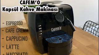 Cafem’o Kapsül Kahve Makinası [upl. by Gorski326]