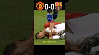 Ronaldo Showed Lionel Messi who is the Boss  Man United vs Barcelona Imaginary football ronaldo [upl. by Rochkind]