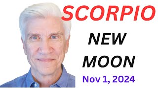 SCORPIO New Moon November 1 2024  US ELECTION [upl. by Llertak]