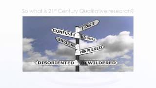 1 Understanding 21st Century Qualitative Research [upl. by Ynamreg]