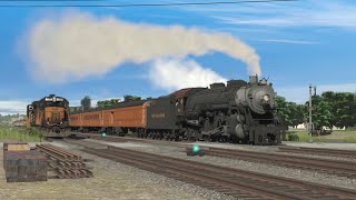 Trainz 2022 Pennsylvania and Berwind 802 [upl. by Leirbaj]