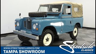 1970 Land Rover Defender for sale  3677TPA [upl. by Elene]