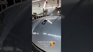 New Porsche Spyder RS  Full Hood PPF Installation [upl. by Ennovihs839]