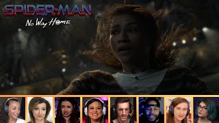 Reactors Reacting to the AMAZING SPIDERMAN SAVING MJ  SpiderMan No Way Home 2021 [upl. by Libby202]