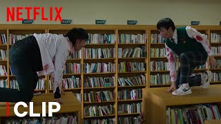 Lee Cheongsan Vs Yoon Gwinam Epic Fight Scene  All of Us Are Dead  Netflix India [upl. by Hedvige]