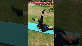 Best exercise for thighs trending viralvideo motivation fitness yoga exercise sports [upl. by Vivien]