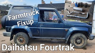 Daihatsu Fourtrak Fixup 🔧 repairing a 1996 farmtruck 4x4 fieldman [upl. by Granny]