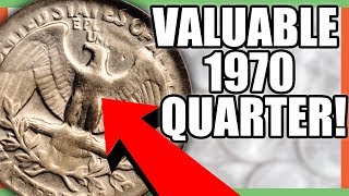 1970 QUARTER WORTH MONEY  RARE QUARTERS TO LOOK FOR [upl. by Aneladdam]