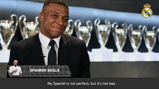 Kylian Mbappé Speaks Perfect Spanish  English Subtitles [upl. by Eledoya793]