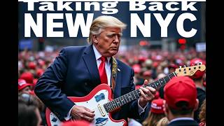 Donald TRUMP Loves NYC EASY 3 note Blues Riffs Hoochie Coochie Blues [upl. by Donia]