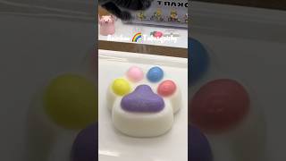 Making rainbow colored cat paw tabasquishy squishy squeeze 🥰🌈🌈handmade squishy tabasquishy [upl. by Jo Ann]