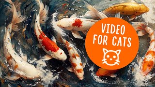 Videos for Cats Tranquil Fish TV to Entertain and Soothe Your Feline [upl. by Hasila]