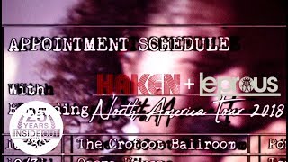 HAKEN  LEPROUS  BENT KNEE  North American Tour Trailer [upl. by Beitris674]