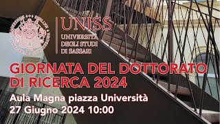 Giornata del Dottorato di ricerca 2024 [upl. by Ynaffi]