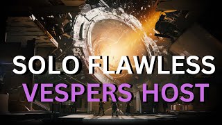 Easy Solo Flawless Vespers Host Episode Revenant PrismaticSolar Titan [upl. by Woolley58]