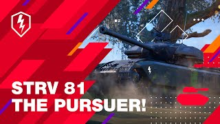 WoT Blitz Strv 81—The Pursuer [upl. by Myca143]