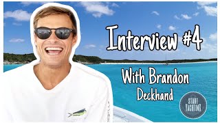 Yacht Deckhand Shares advice for aspiring yacht crew [upl. by Sakiv]