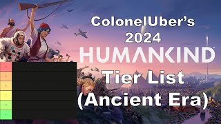 2024 Humankind Ancient Era Tier List [upl. by Ettenrahs827]