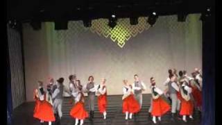 Latvian folk dance group quotKalvequot TDA Kalve  Rucavietis [upl. by Michelina512]