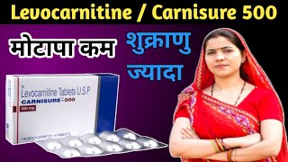 levocarnitine tablets ip carnisure 500 carnisure 500 uses in hindi  carnisure 500 [upl. by Yenoh]