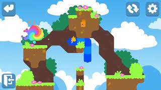 Snakebird Primer Level 17 Walkthrough [upl. by Wanonah]