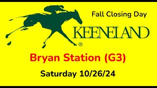 Keeneland Saturday 1026 Fall Close Picks  Full Card [upl. by Leunam701]