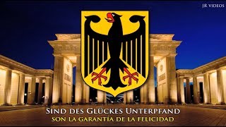 Himno Nacional de Alemania DEES Letra  Anthem of Germany [upl. by Enerahs884]