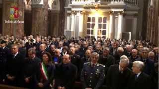 Cerimonia di commemorazione prefetto Antonio Manganelli  Avellino 26 marzo 2013 [upl. by Dalila869]