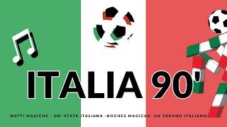 ITALIA 90 Intro   Un estate italiana LYRICS  Subtitulada  Sottotitolata [upl. by Ogren]