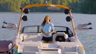 All New For 2025 Malibu Boats 22MXZ  Walkthrough [upl. by Jauch]