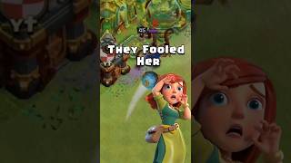 They Fooled Her ● Clash of Clans coc shorts clashofclans [upl. by Otero]