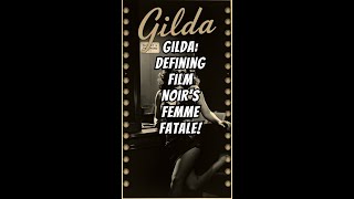 Rita Hayworths Gilda The Iconic Femme Fatale That Defined Film Noir Magic [upl. by Honna]