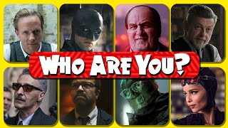 Which Character from THE BATMAN Are You  Fun Quiz [upl. by Marou]